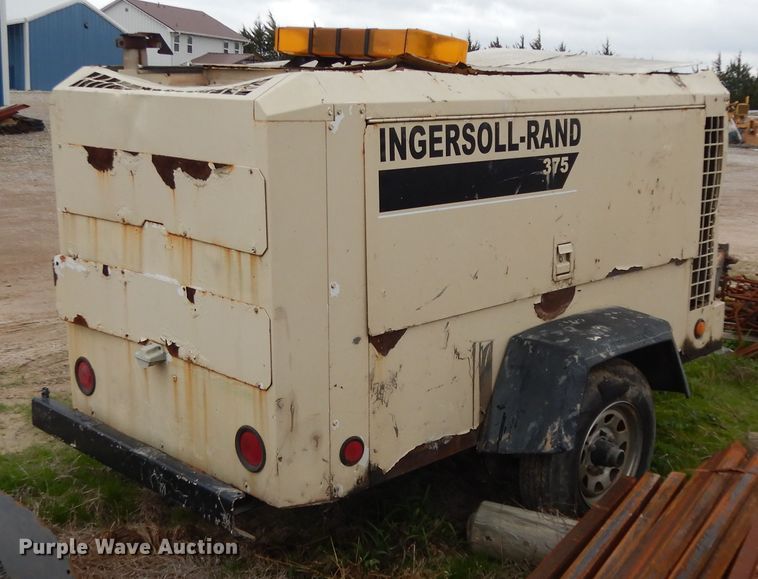 image for item DI8607 1998 Ingersoll Rand P375WCU  air compressor