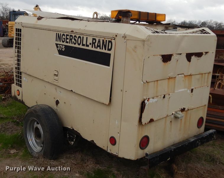 image for item DI8607 1998 Ingersoll Rand P375WCU  air compressor