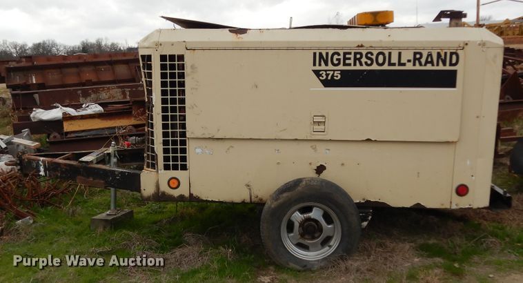 image for item DI8607 1998 Ingersoll Rand P375WCU  air compressor