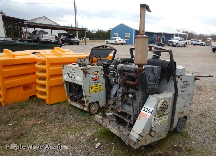 image for item DI8608 (2) Magnum X TurboMag/26 concrete saw