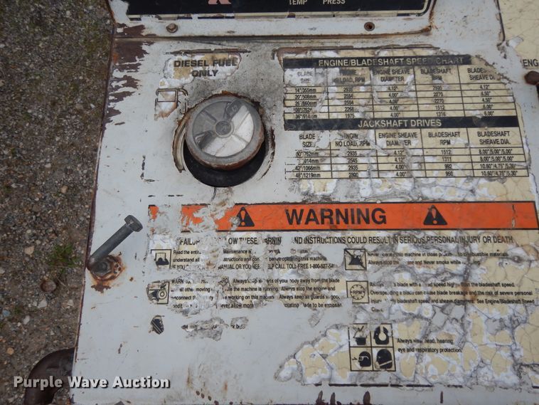 image for item DI8608 (2) Magnum X TurboMag/26 concrete saw