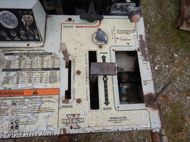 image for item DI8608 (2) Magnum X TurboMag/26 concrete saw