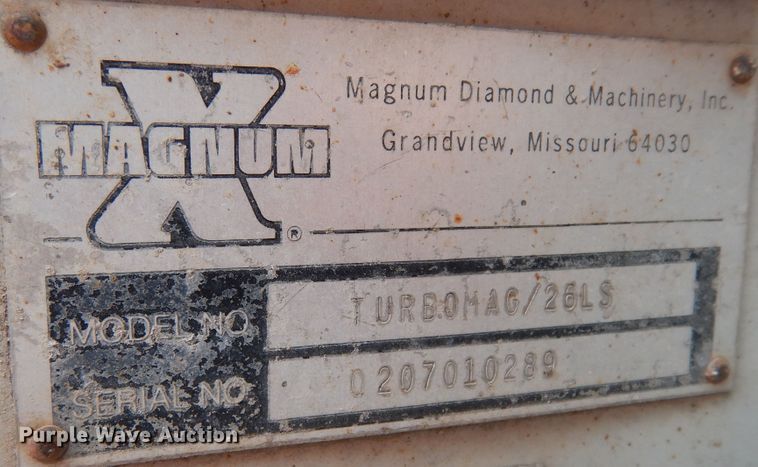 image for item DI8608 (2) Magnum X TurboMag/26 concrete saw