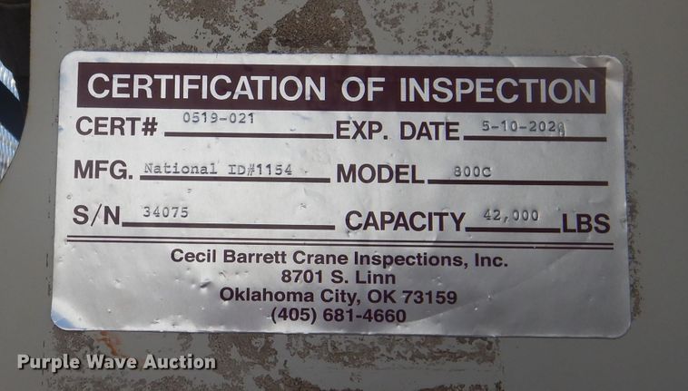 image for item DJ8925 2012 Peterbilt 365  crane truck