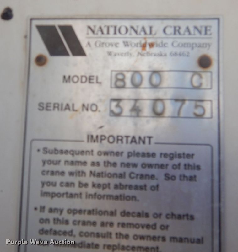 image for item DJ8925 2012 Peterbilt 365  crane truck