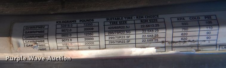 image for item DJ8925 2012 Peterbilt 365  crane truck