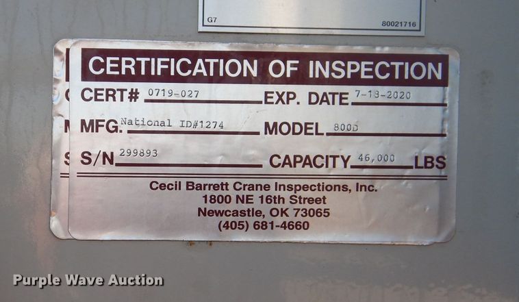 image for item DJ8927 2015 Peterbilt 365  crane truck