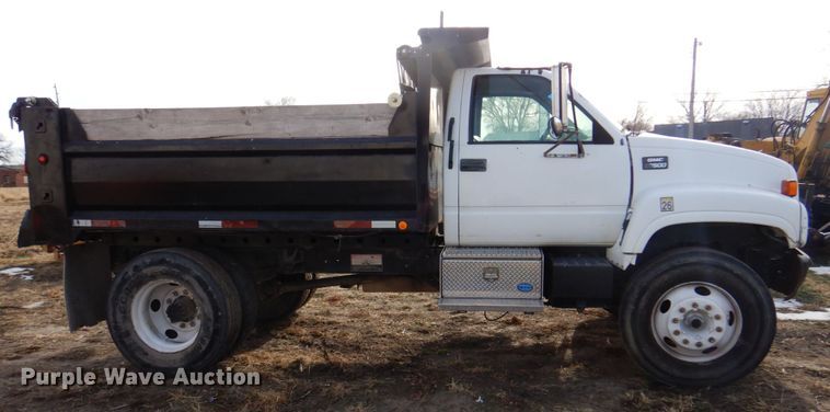 image for item DK8714 2000 GMC C7500  dump truck