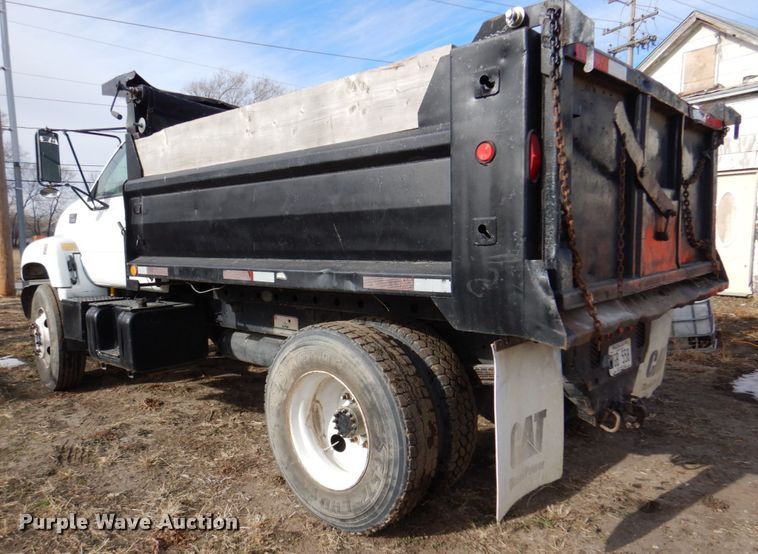 image for item DK8714 2000 GMC C7500  dump truck