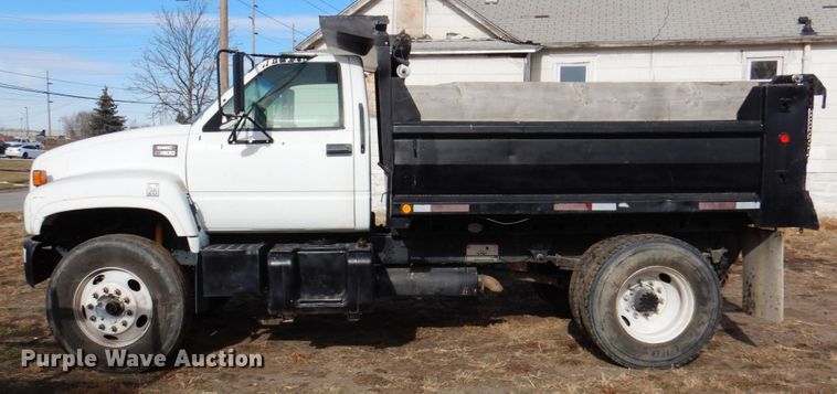 image for item DK8714 2000 GMC C7500  dump truck