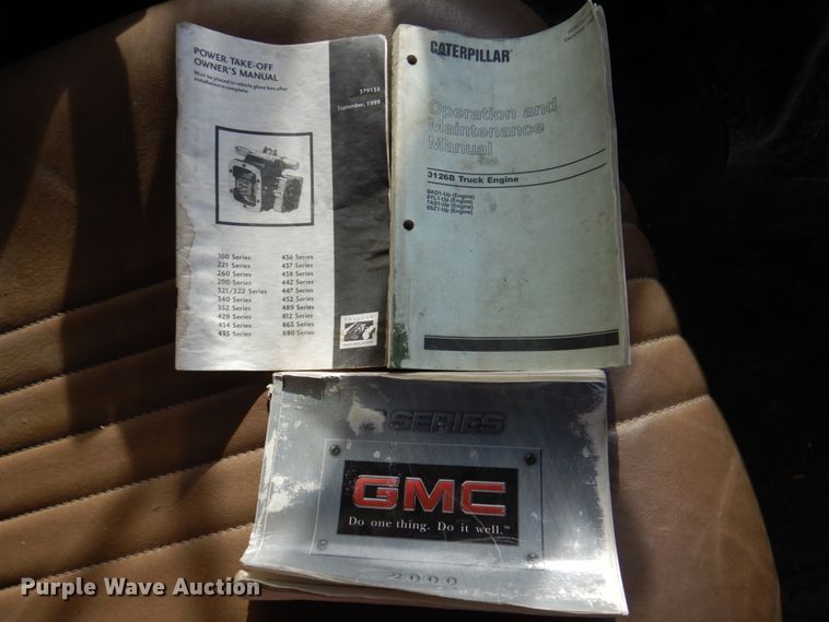 image for item DK8714 2000 GMC C7500  dump truck