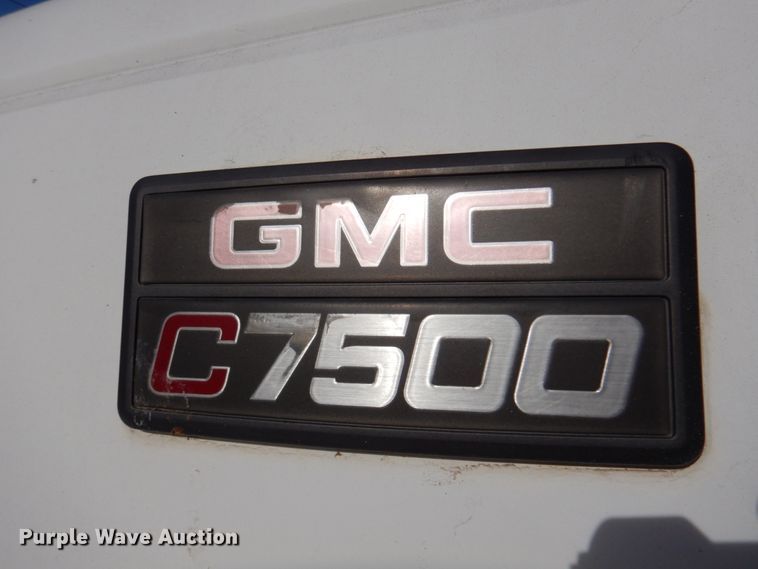 image for item DK8714 2000 GMC C7500  dump truck