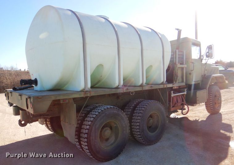 image for item DK8716 1985 Am General M923  flatbed truck