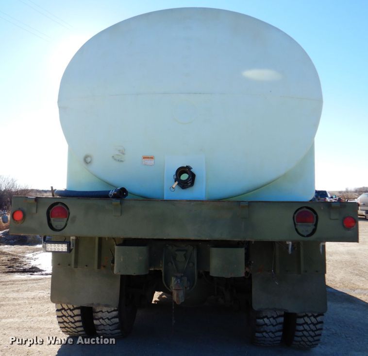 image for item DK8716 1985 Am General M923  flatbed truck