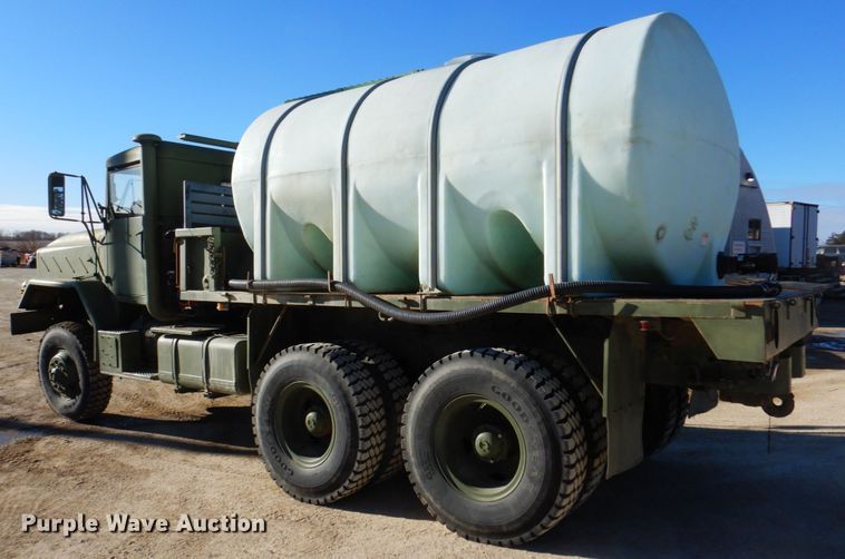 image for item DK8716 1985 Am General M923  flatbed truck