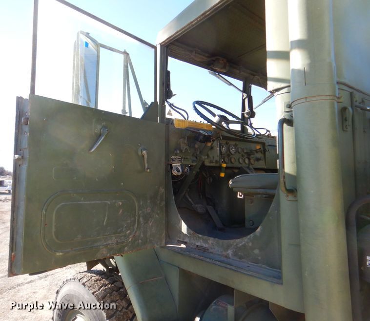 image for item DK8716 1985 Am General M923  flatbed truck