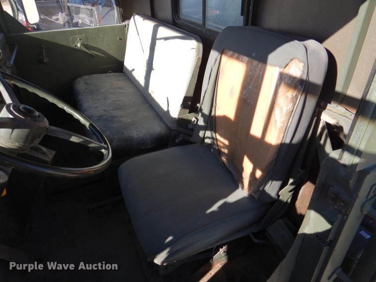 image for item DK8716 1985 Am General M923  flatbed truck