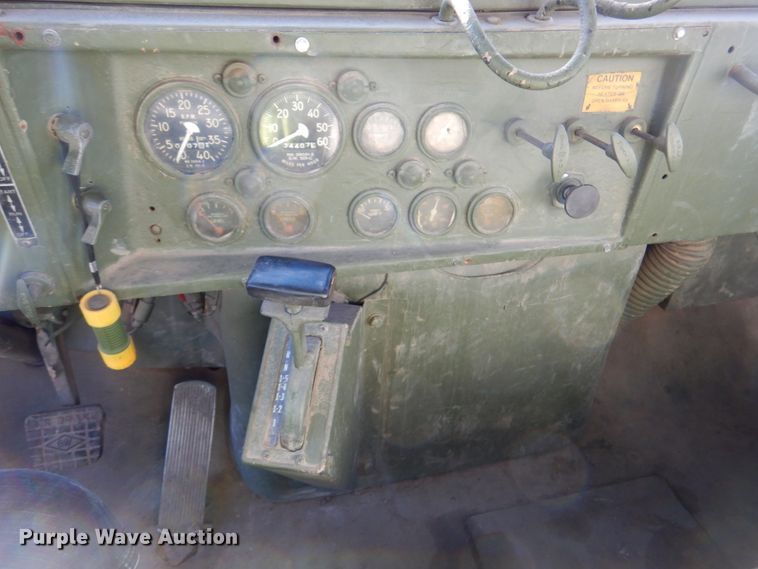 image for item DK8716 1985 Am General M923  flatbed truck