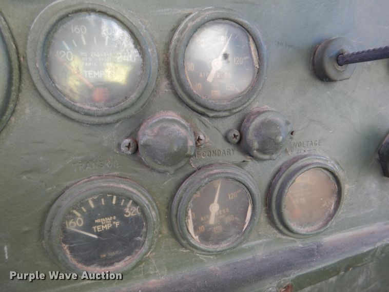 image for item DK8716 1985 Am General M923  flatbed truck