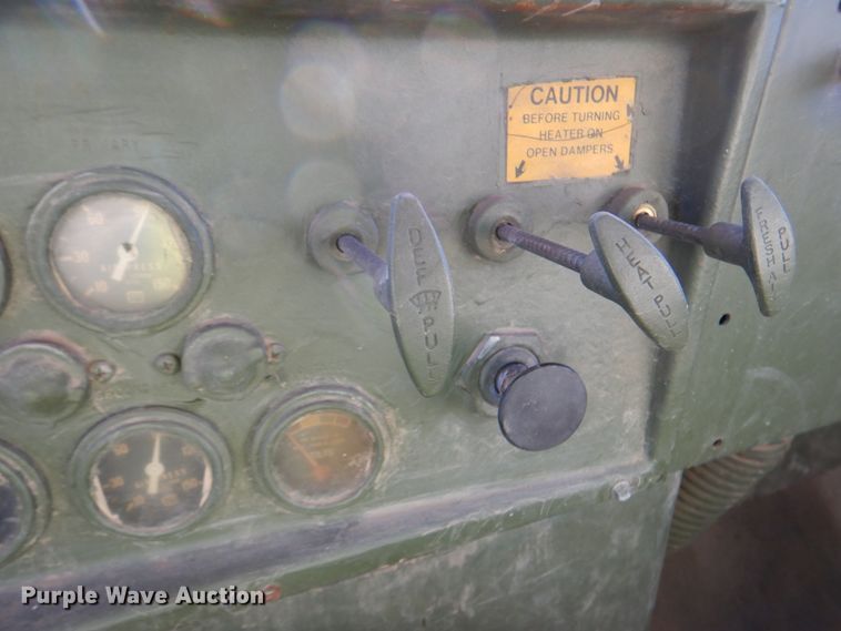 image for item DK8716 1985 Am General M923  flatbed truck