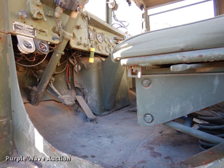 image for item DK8716 1985 Am General M923  flatbed truck