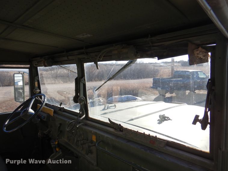 image for item DK8716 1985 Am General M923  flatbed truck