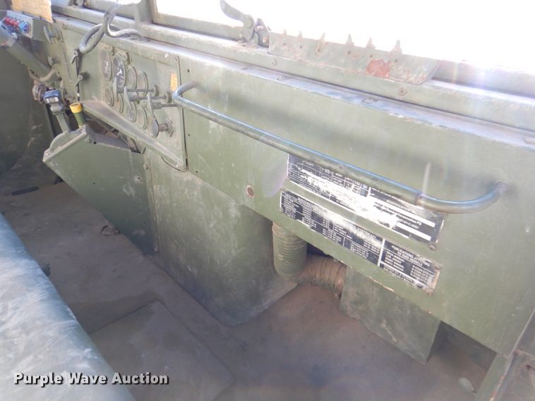 image for item DK8716 1985 Am General M923  flatbed truck