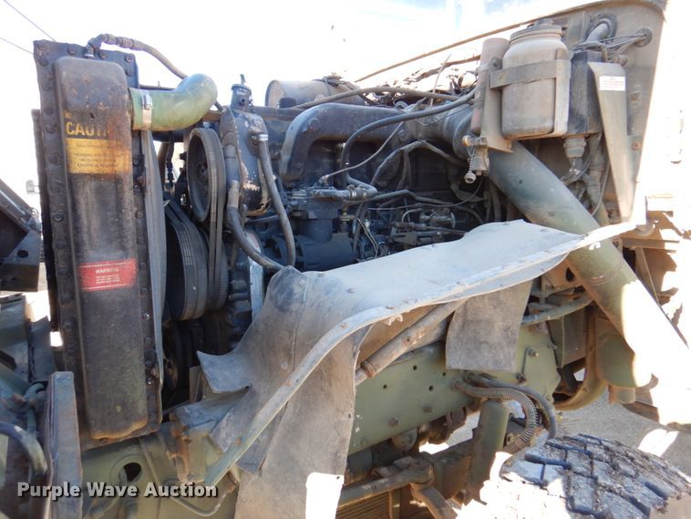 image for item DK8716 1985 Am General M923  flatbed truck