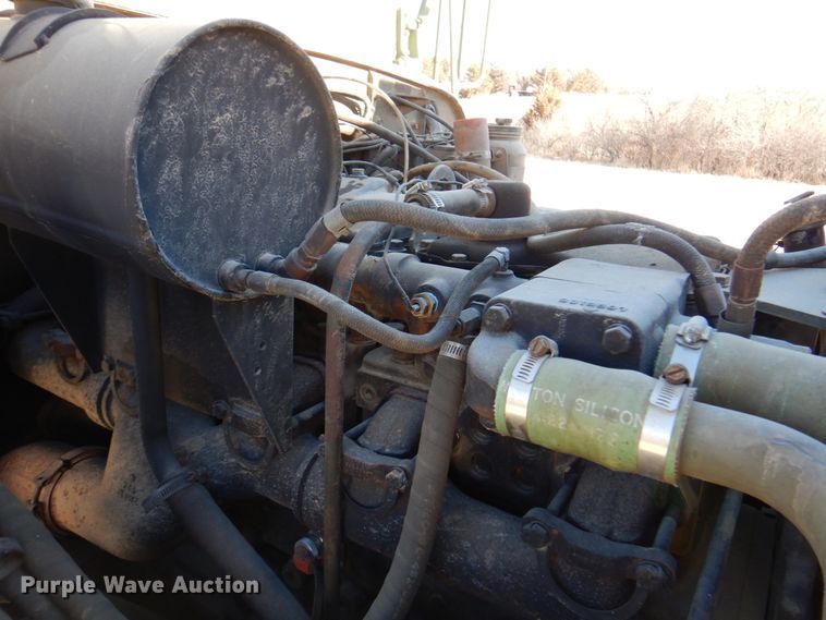 image for item DK8716 1985 Am General M923  flatbed truck