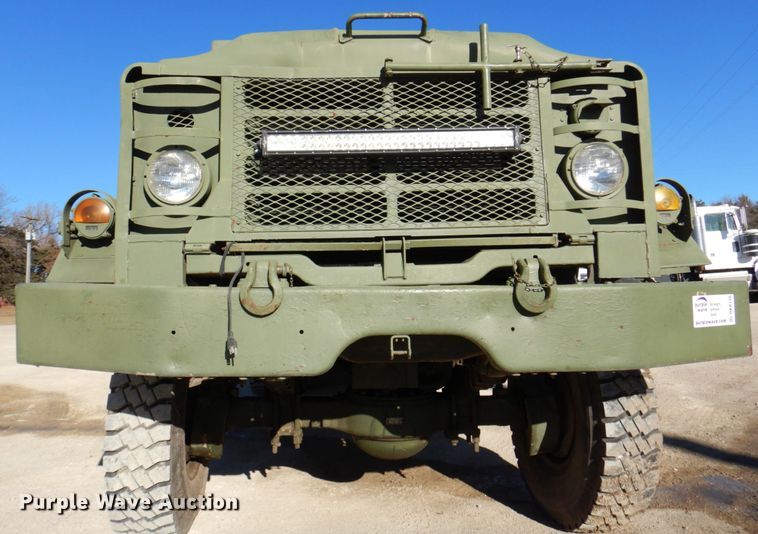 image for item DK8716 1985 Am General M923  flatbed truck