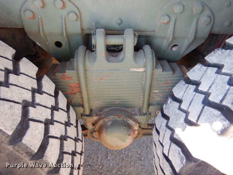 image for item DK8716 1985 Am General M923  flatbed truck