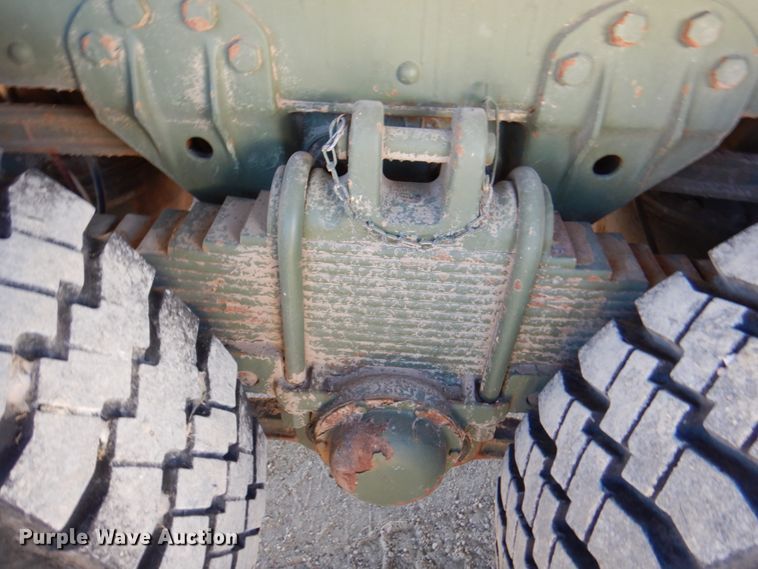 image for item DK8716 1985 Am General M923  flatbed truck