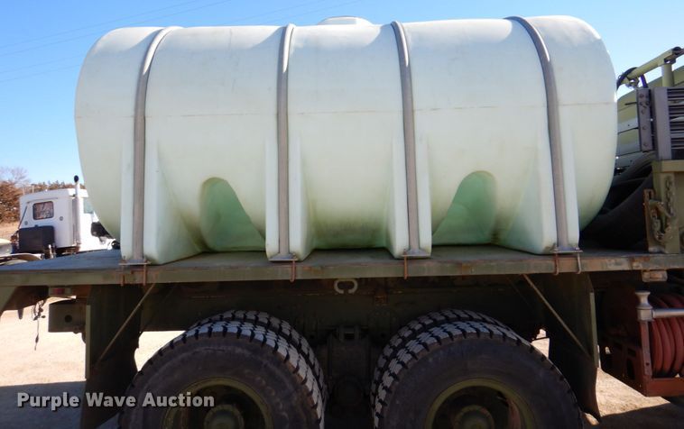 image for item DK8716 1985 Am General M923  flatbed truck