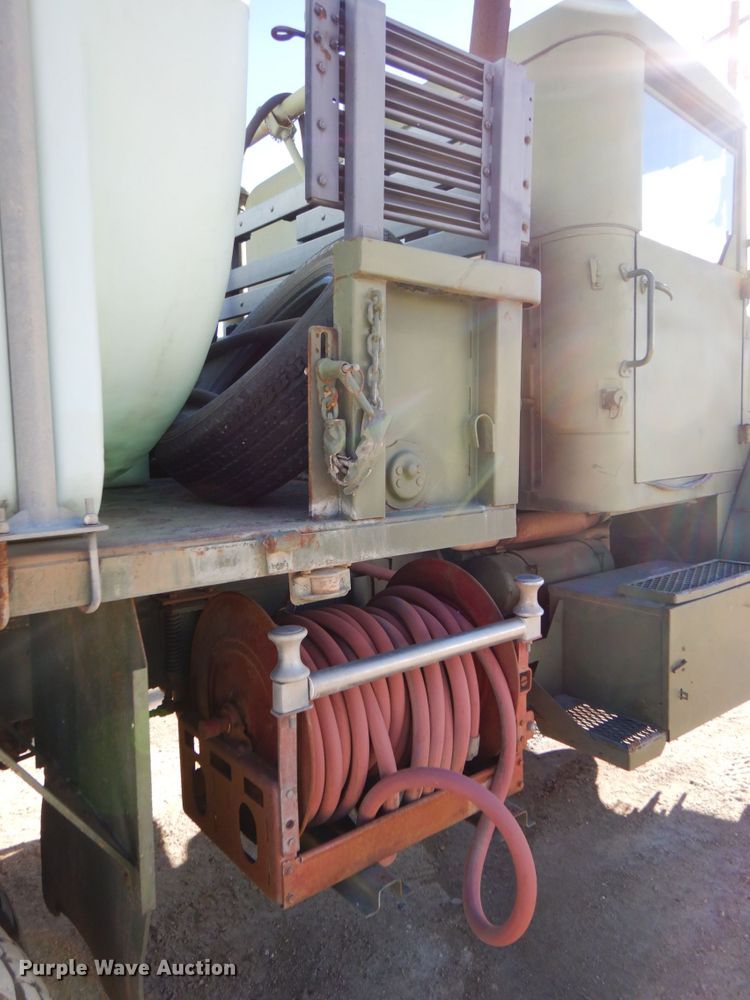 image for item DK8716 1985 Am General M923  flatbed truck