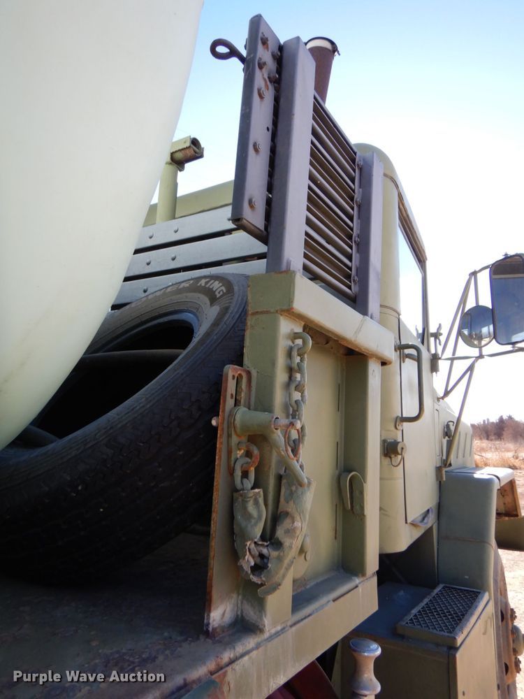 image for item DK8716 1985 Am General M923  flatbed truck