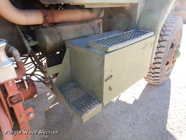 image for item DK8716 1985 Am General M923  flatbed truck