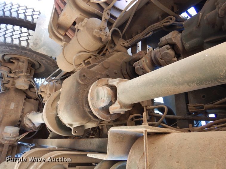 image for item DK8716 1985 Am General M923  flatbed truck