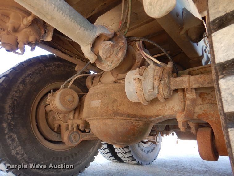 image for item DK8716 1985 Am General M923  flatbed truck