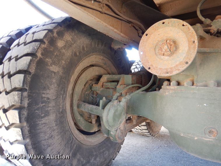 image for item DK8716 1985 Am General M923  flatbed truck