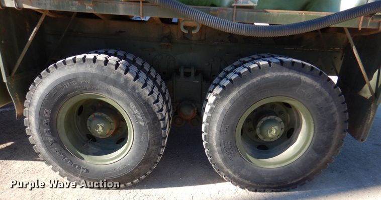 image for item DK8716 1985 Am General M923  flatbed truck