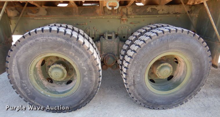 image for item DK8716 1985 Am General M923  flatbed truck