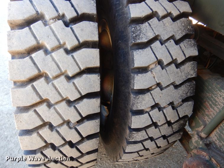 image for item DK8716 1985 Am General M923  flatbed truck