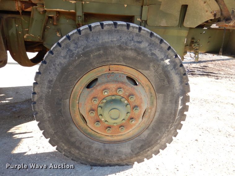 image for item DK8716 1985 Am General M923  flatbed truck