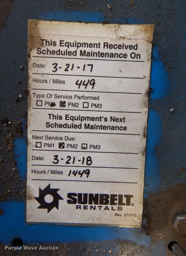 image for item DK8736 2012 Genie GS1930  scissor lift