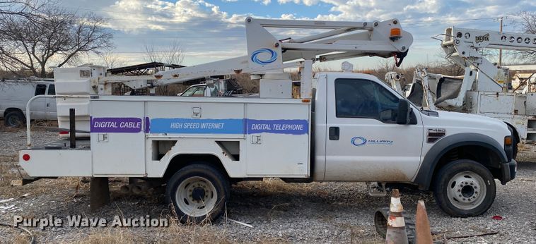 image for item DL1407 2008 Ford F450 Super Duty  bucket truck