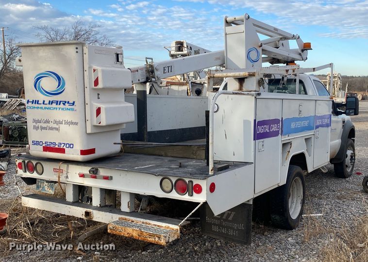 image for item DL1407 2008 Ford F450 Super Duty  bucket truck