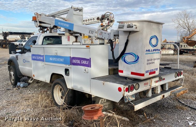image for item DL1407 2008 Ford F450 Super Duty  bucket truck