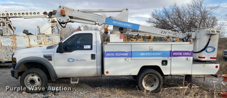 image for item DL1407 2008 Ford F450 Super Duty  bucket truck