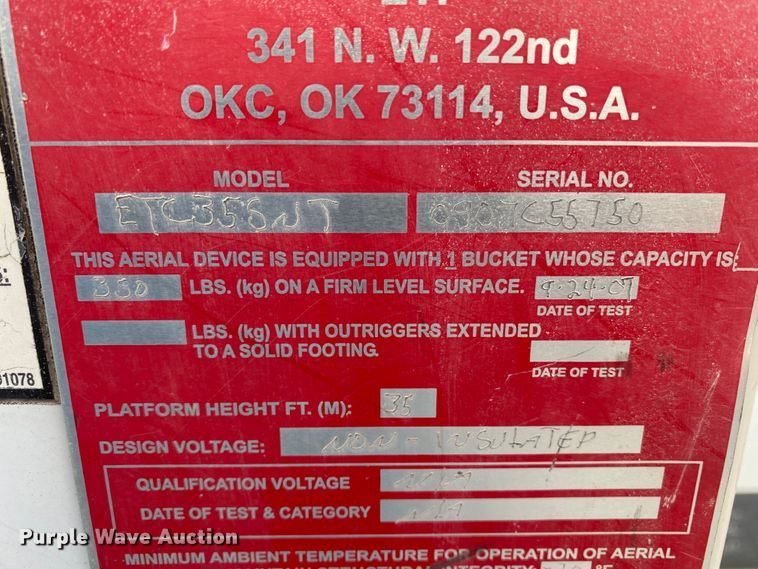 image for item DL1407 2008 Ford F450 Super Duty  bucket truck