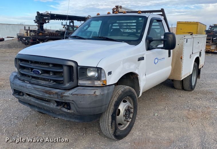 image for item DL1408 2004 Ford F450 Super Duty  utility / service truck